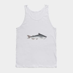 White Catfish Tank Top